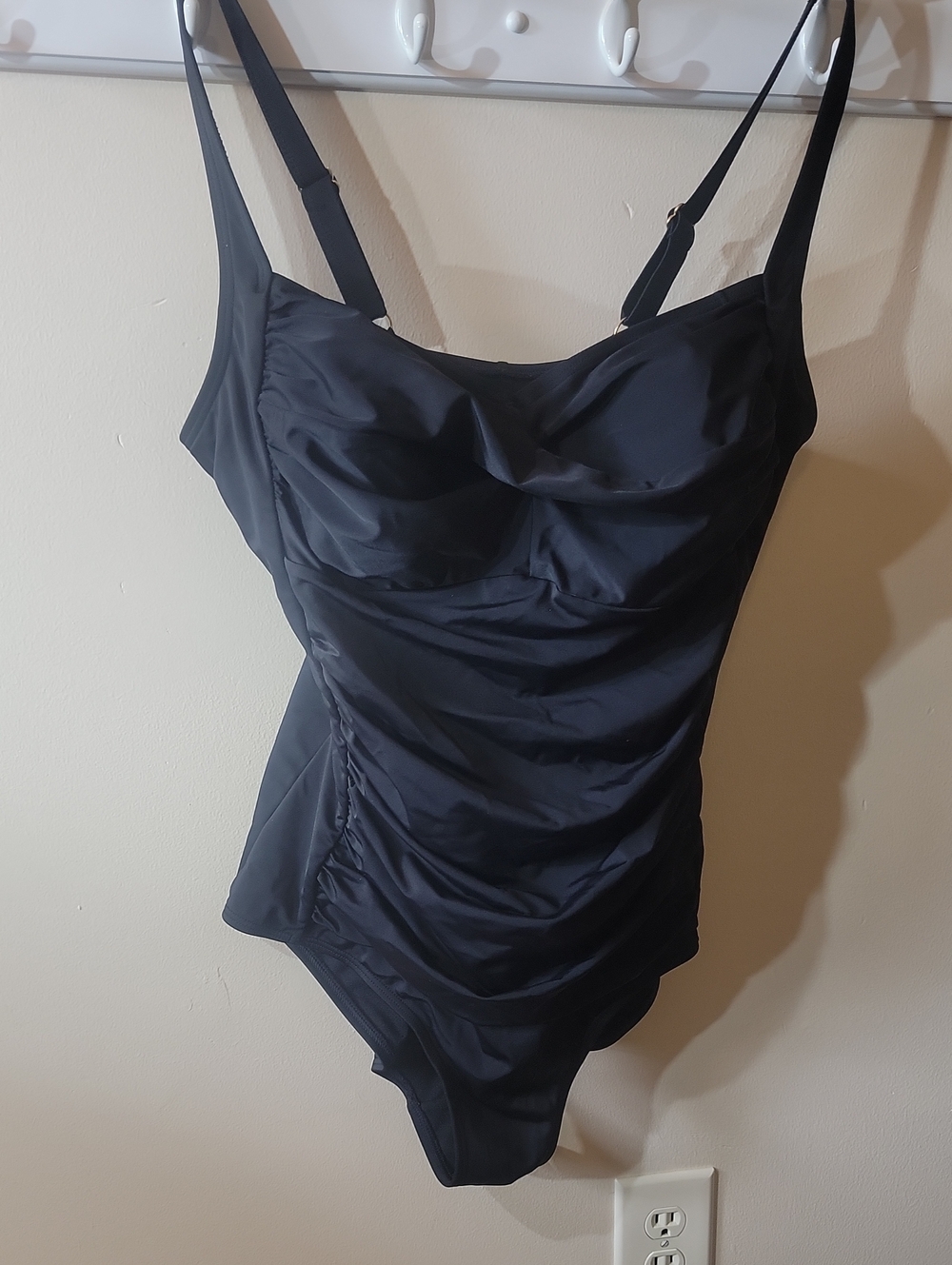 Swimsuits For All Women’s Black One-Piece Swimsuit